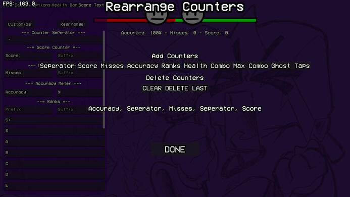 HUD Editor - Add/Remove Counters