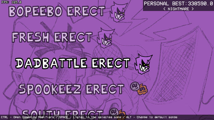 Freeplay Menu (Erect Remixes)