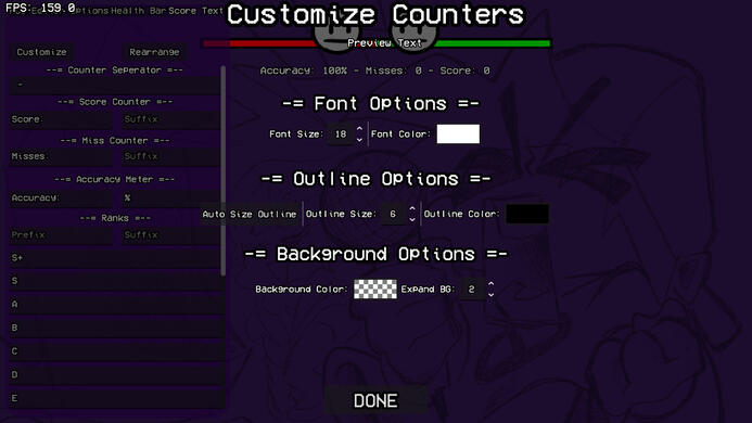HUD Editor - Customize Counter
